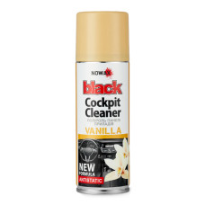 Поліроль для панелі приладів Nowax Cockpit Cleaner Spray Ваніль, 200мл