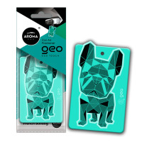 Ароматизатор Aroma Car Cellulose Geo Dog - Turquoise Oud Touch сухий