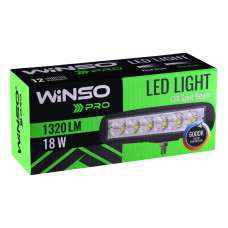Фара світлодіодна Winso Pro Epistar точковий 10-30V, 18W (6x3W), 1шт (780220)