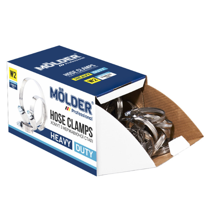 Хомути Molder 32-50/W2, 9мм, 100шт