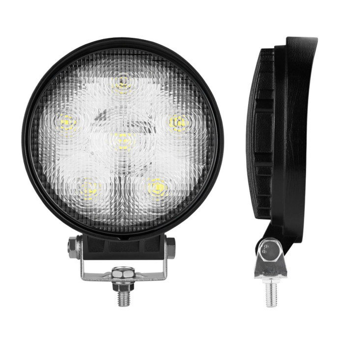 Фара світлодіодна Brevia Epistar Flood 10-30V, 18W (6x3W), 1320Lm, 1шт (10621RFX1)