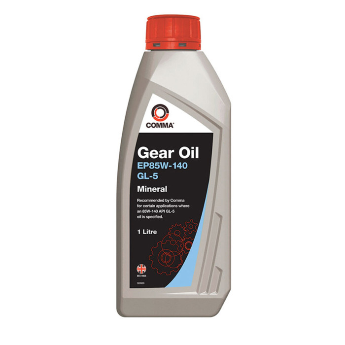 Трансмісійне масло Comma Gear Oil EP 85W-140 GL4/GL5 1л