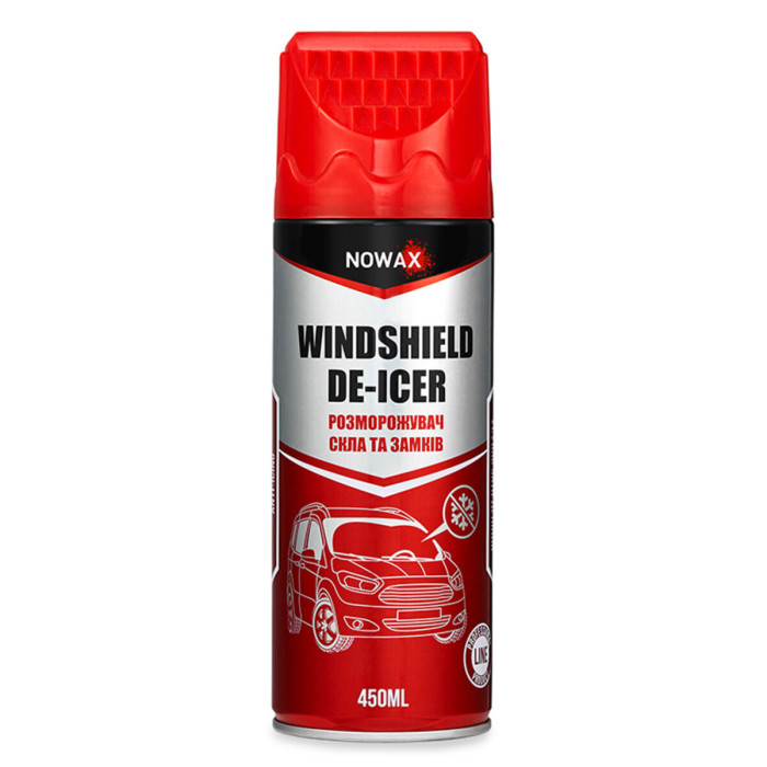 Розморожувач скла Nowax Windshield De-Icer 450мл
