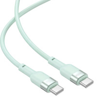 Кабель Brevia Type-C to Type-C 60W 1,2м, м'ятний box (52120MCCC1)