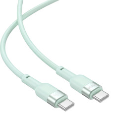 Кабель Brevia Type-C to Type-C 60W 1,2м, м'ятний box (52120MCCC1)