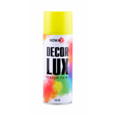 Фарба флуоресцентна Nowax Spray жовта 450мл
