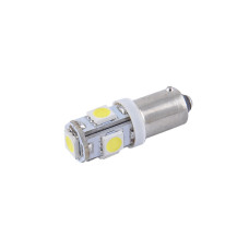 Автолампа Solar LED 24V T8.5 BA9s 5SMD white, 2шт