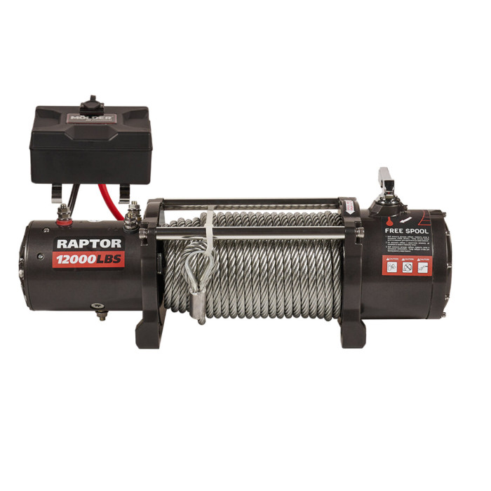 Лебідка Molder Raptor 12000lbs (6.0hp/4.4kw)
