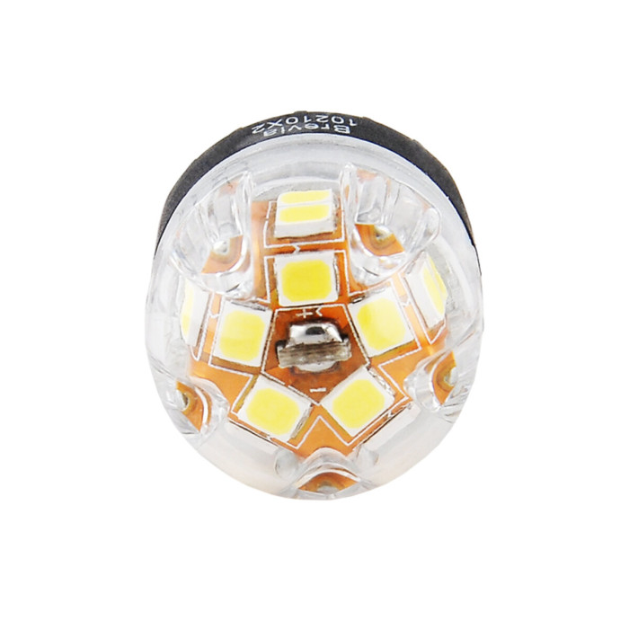 Автолампа Brevia S-Power LED W21W 330Lm 15x2835SMD 12/24V CANbus, 2шт