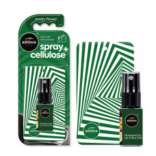 Ароматизатор Aroma Car Spray 20мл & Cellulose - Exotic Flower для салону авто