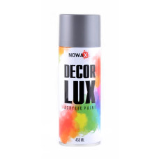 Фарба акрилова Nowax Spray Срібний металік 450мл