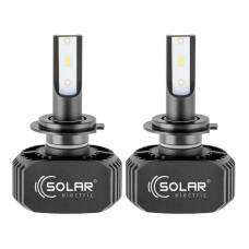 Автолампа Solar LED H7 12/24V 6000K 5000Lm 40W, CSP1860 2шт