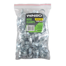 Хомути Winso 12-22/W2, 9мм, 100шт