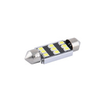 Автолампа Solar LED 12V SV8.5 T11x39 9SMD white, 2шт