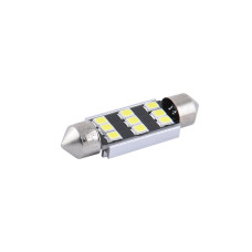 Автолампа Solar LED 12V SV8.5 T11x39 9SMD white, 2шт