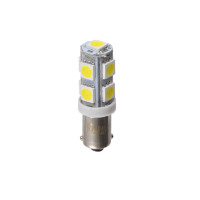 Автолампа Solar LED 12V T8.5 BA9S 9SMD 5050, white 2шт