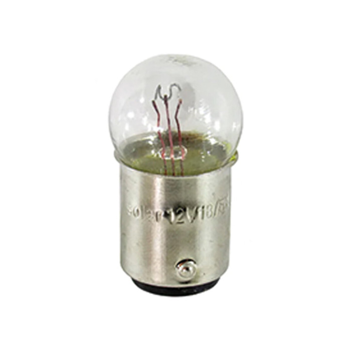 Лампа розжарювання Solar 12V 18/5W BAY15d, 10шт