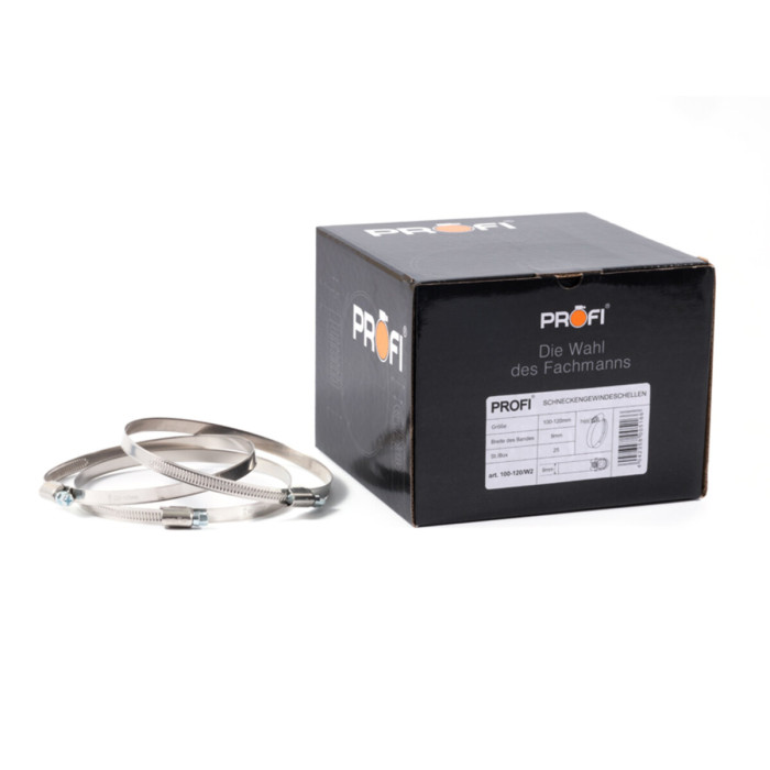 Хомути Profi 100-120/W2, 9мм, 25шт
