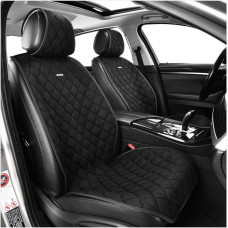 Преміум накидки для передніх сидінь CarLife Nitro, black 2шт