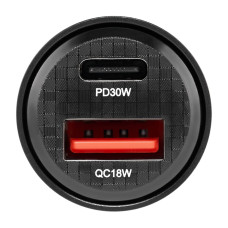 Автомобільний зарядний пристрій Winso Pro 30W 1xUSB-C+1xUSB-A