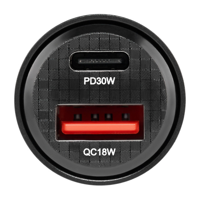 Автомобільний зарядний пристрій Winso Pro 30W 1xUSB-C+1xUSB-A
