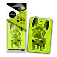 Ароматизатор Aroma Car Cellulose Geo Dog - Green Matisse Morning сухий