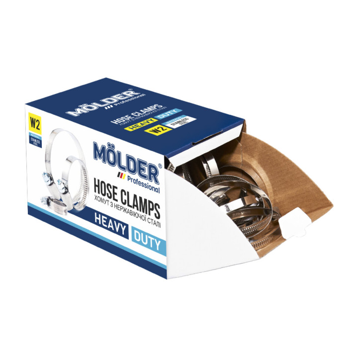 Хомути Molder 50-70/W2, 9мм, 50шт