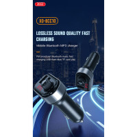 FM-трансмітер XO BCC10 Smart Bluetooth+MP3 чорний