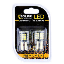 Автолампа Solar LED 12V S25 BA15s 48SMD white, 2шт