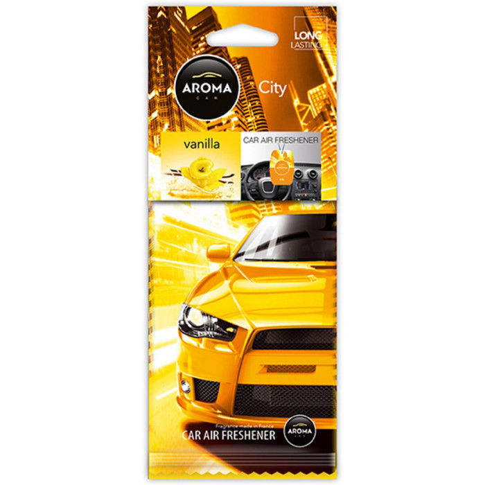 Ароматизатор Aroma Car City Card Vanilla сухий