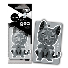 Ароматизатор Aroma Car Cellulose Geo Cat - White Cotton Touch сухий