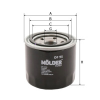 Фільтр масляний Molder Filter OF 95 (WL7171, OC205, W81180)