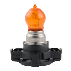 Галогенова лампа Brevia PY24W 12V/24V PGU20/4 AMBER Power +30% CP