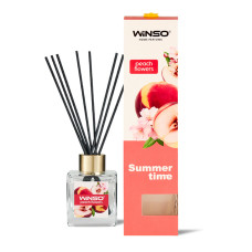 Аромадифузор з паличками Winso Summer Time - Peach Flowers 100мл