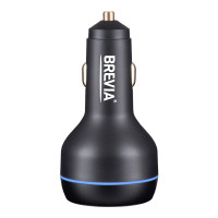 Автомобільний зарядний пристрій Brevia ePower TriPower PRO 130W 2xUSB-C+1xUSB-A