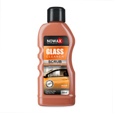 Абразивний очисник Nowax Glass Cleaner Scrub для скляних поверхонь від водного каменя 250мл
