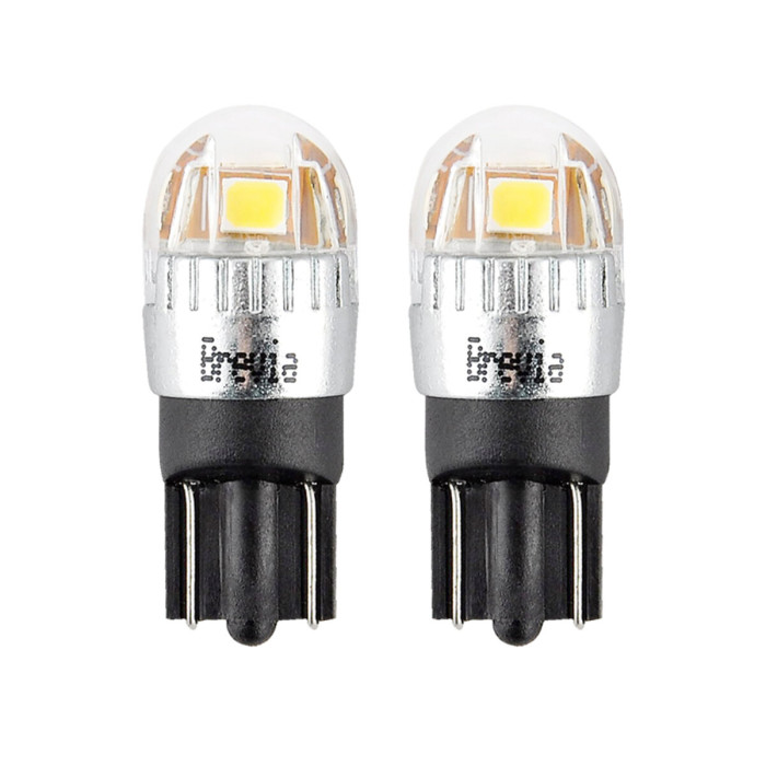Автолампа Brevia S-Power LED W5W 150Lm 5x2835SMD 12/24V CANbus, 2шт