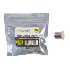 Автолампа Solar LED 24V G18.5 BA15s 22smd 3020 white 4шт