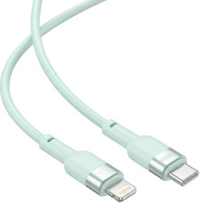 Кабель Brevia Type-C to Lightning 30W 1,2м, м'ятний ZIP (52120MCLZ1)