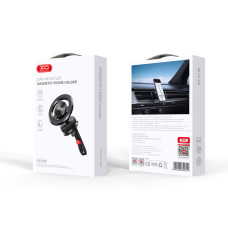 Тримач телефону автомобільний XO C130 MagSafe Dedicated Magnetic Suction Air Outlet Metal Bracket чорний