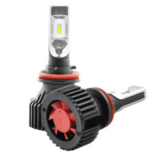 Автолампа Solar LED H11 12/24V 6500K 8000Lm 60W ZES Chip