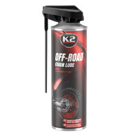 Змазка для ланцюгів K2 Off Pro Chain Lube рідка синтетична прозора аерозоль 250мл