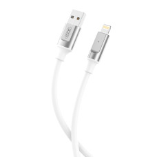 Кабель XO Liquid Silicone USB to Type-C 6A 1м білий