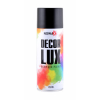 Фарба акрилова Nowax Spray Чорний матовий 450мл