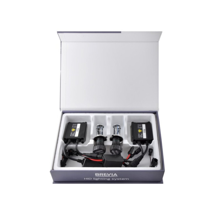 Комплект біксенону Brevia Н4 bi-xenon 5000К + Super Slim Ballast
