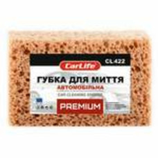 Губка для миття авто CarLife Premium з великими порами 190x120x70мм