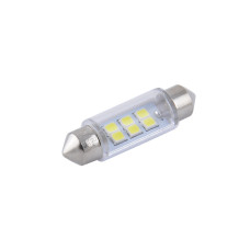 Автолампа Solar LED 12V SV8.5 T11x39 6SMD white, 2шт
