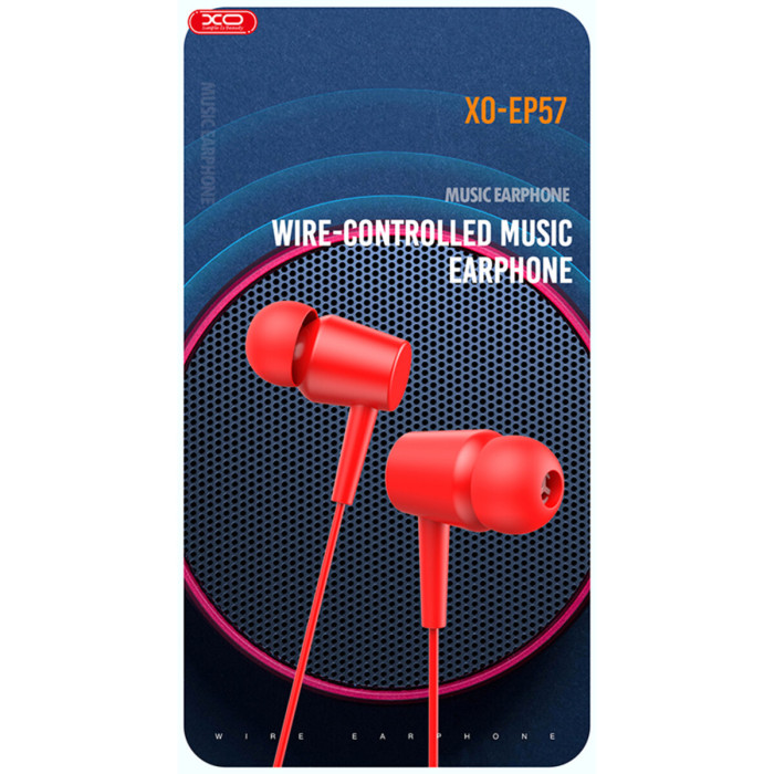Навушники дротові XO EP57 Crown In-Ear білі