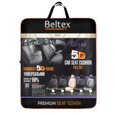 Комплект, 5D чохли для сидінь Beltex Sierra, beige