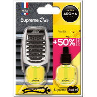 Ароматизатор Aroma Car Supreme Duo Slim Vanilla рідкий 7мл